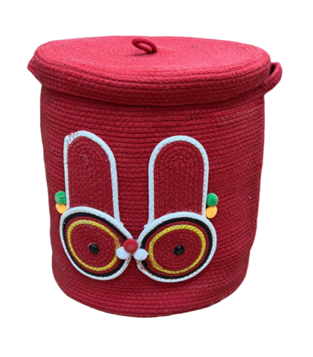 Red Eye Laundry Basket