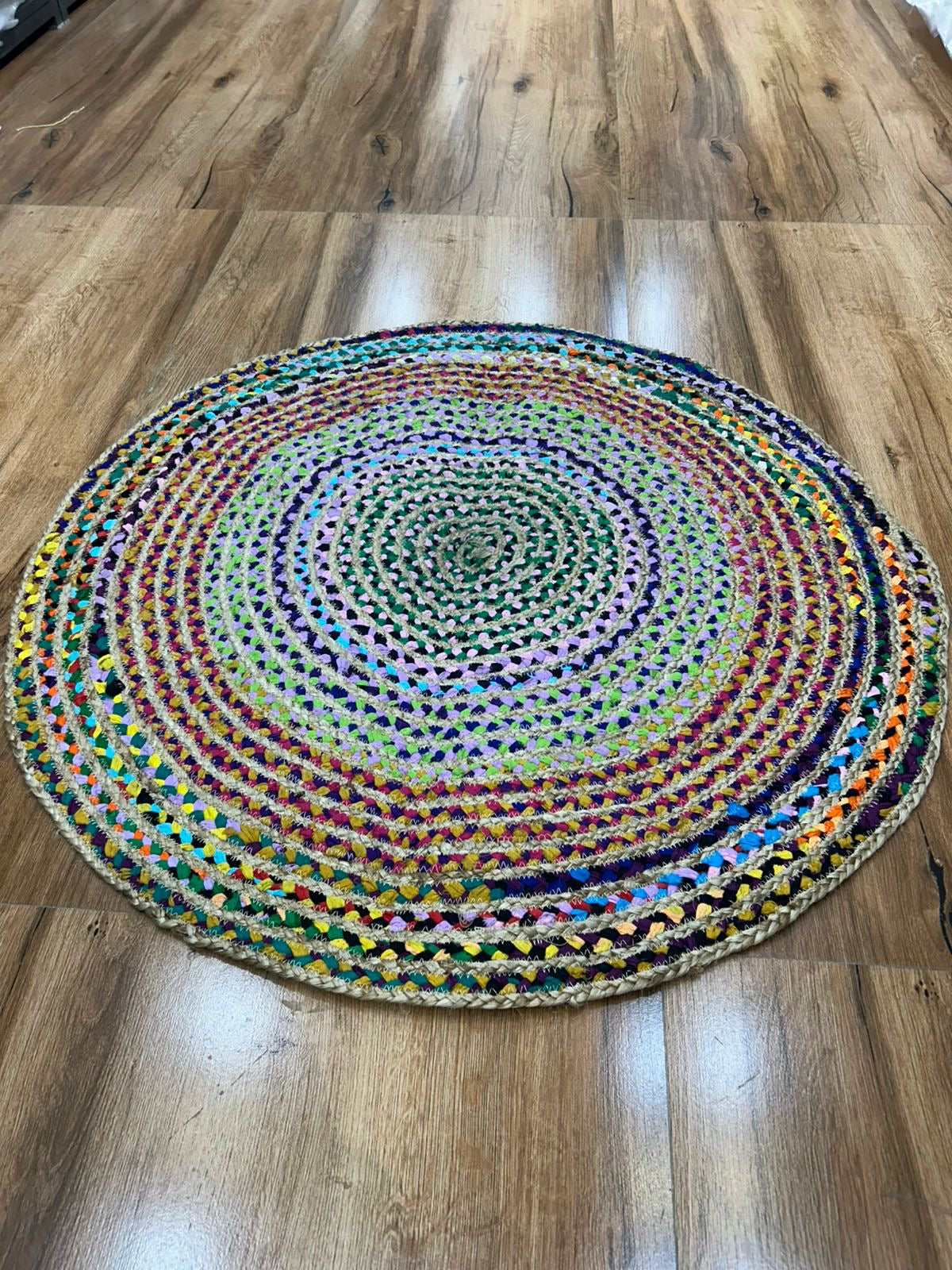 Multicolor Jute Rug