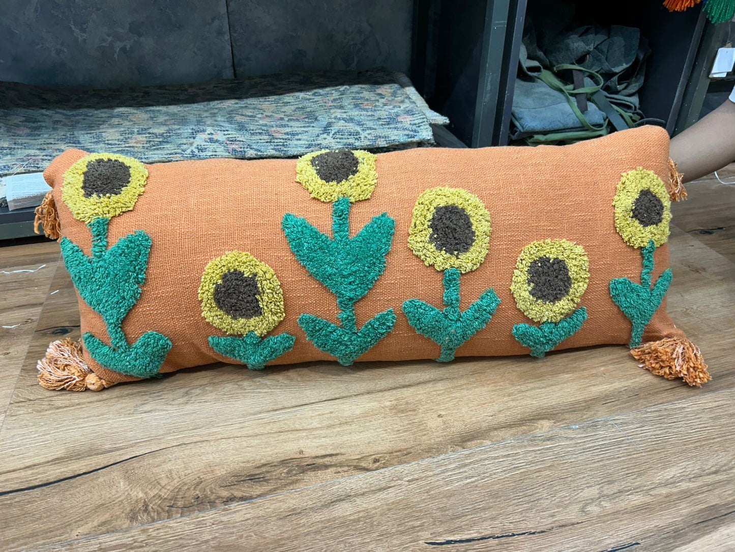 Rust Sunflower Lumbar