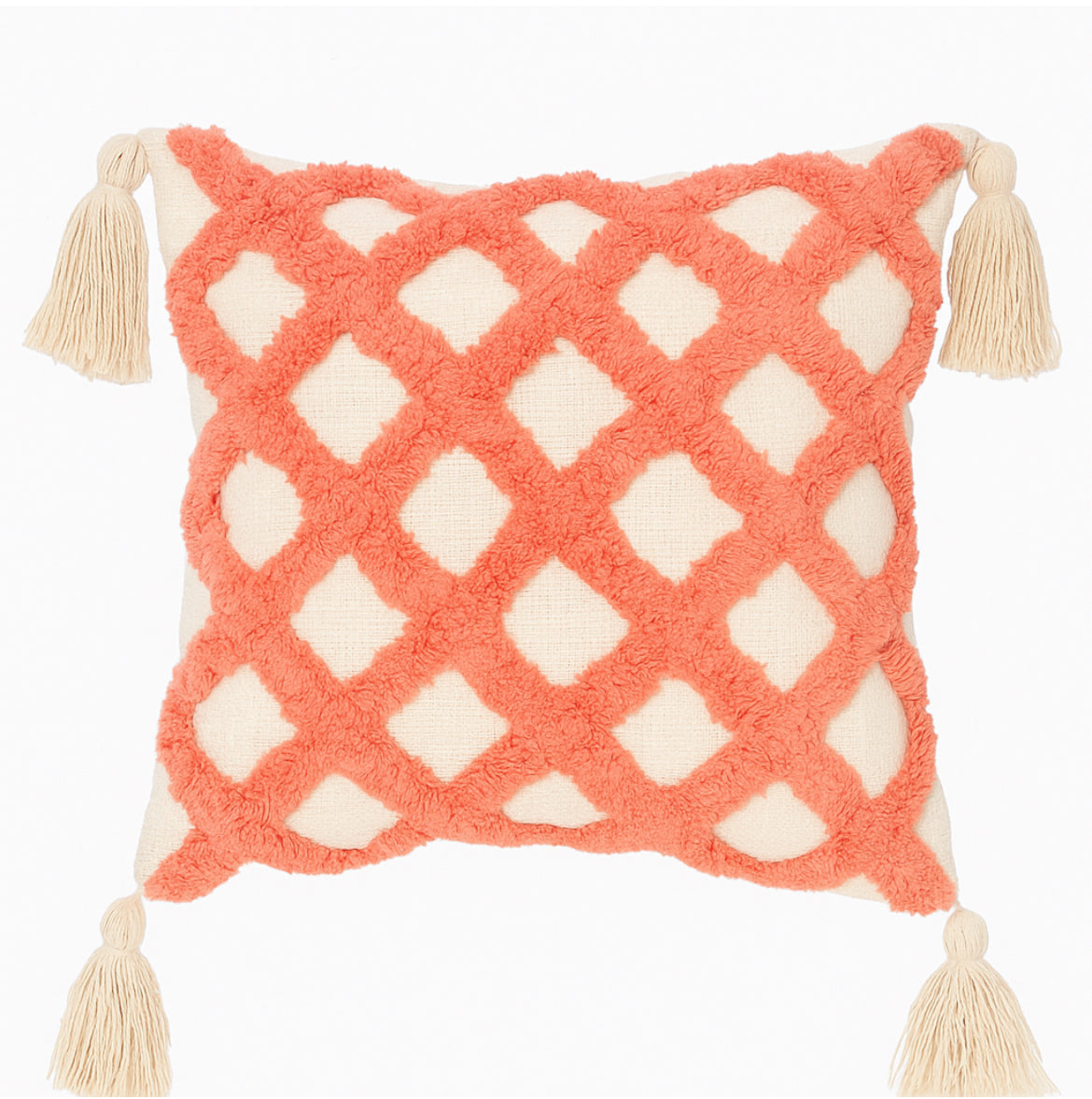 Pink Zigzag Cushion Cover