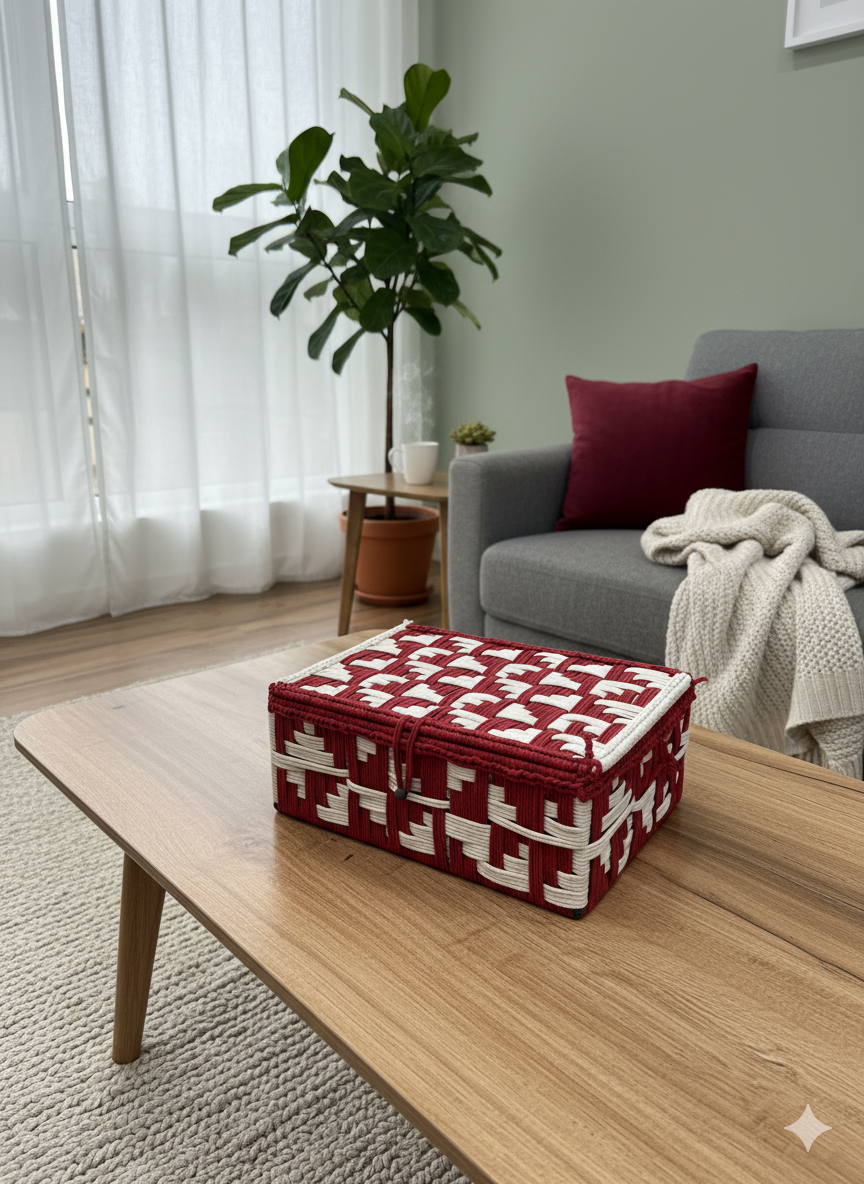 Organiser Basket with Lid