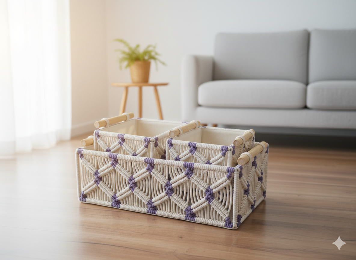 Organiser Basket Set of 3