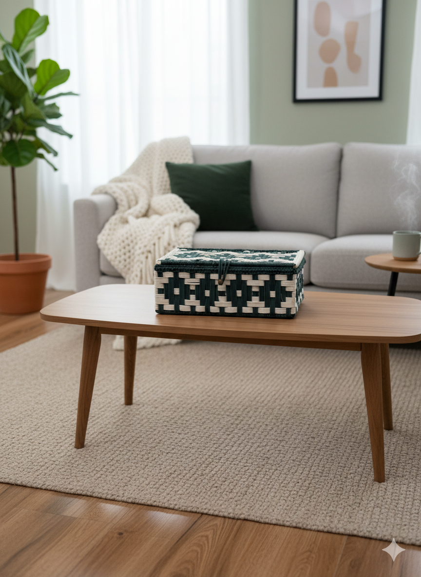 Organiser Basket with Lid