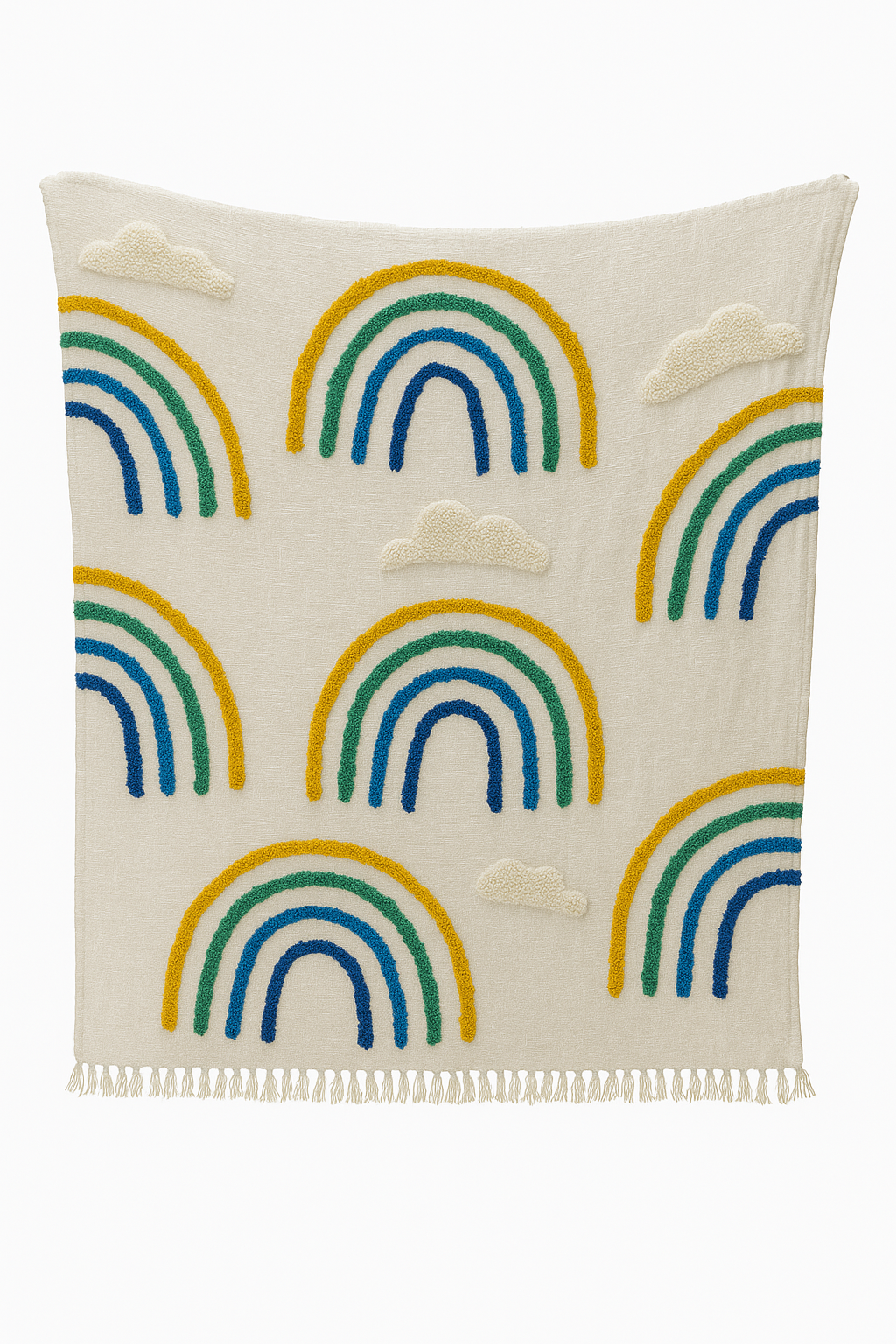 Mini Rainbow Sofa Throw