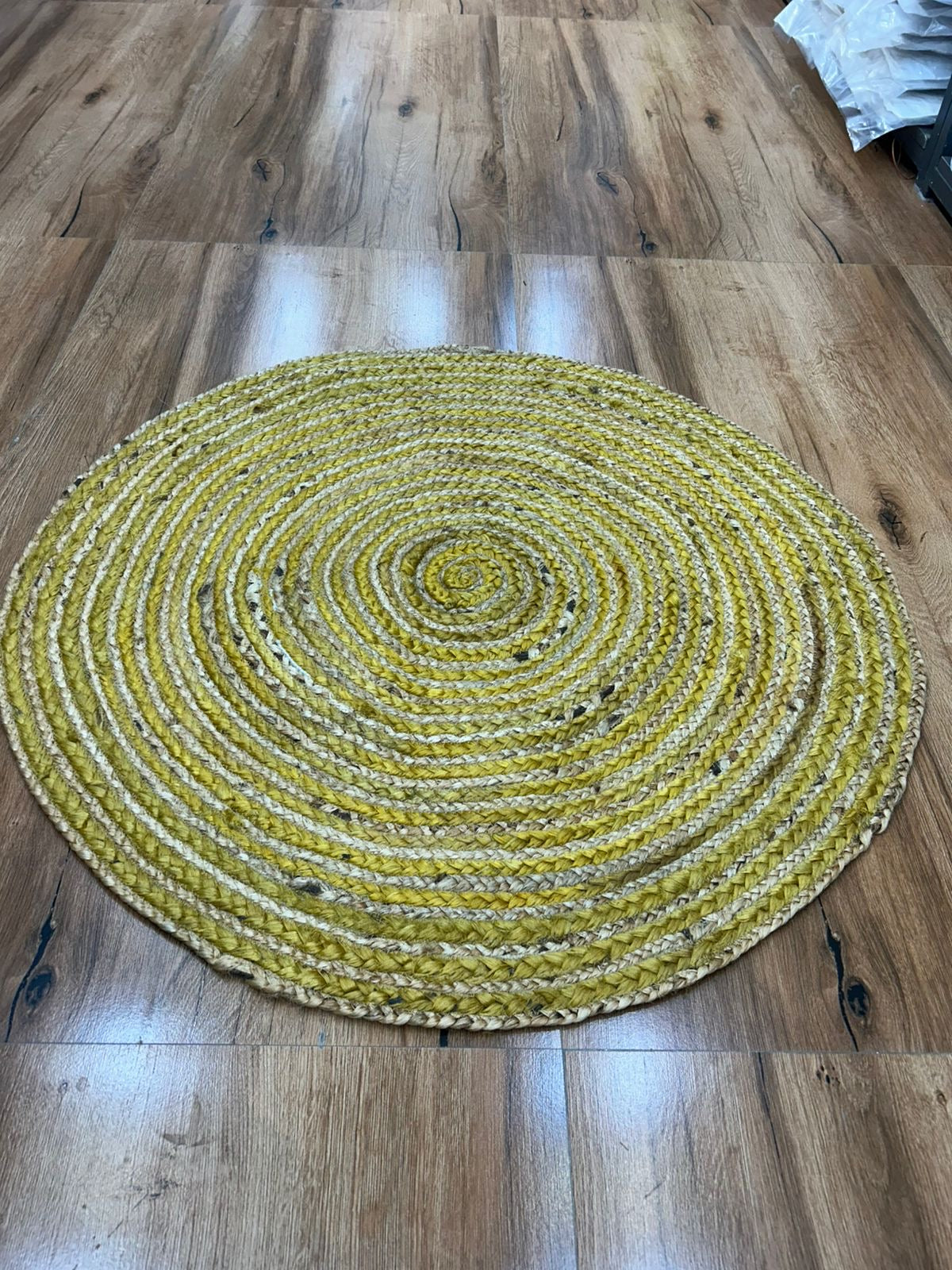 Mustard Jute Rug