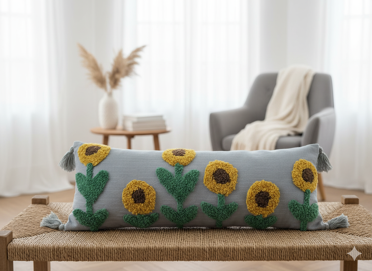 Grey Sunflower lumbar