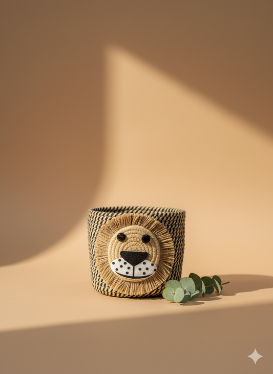 Tiger Planter Basket