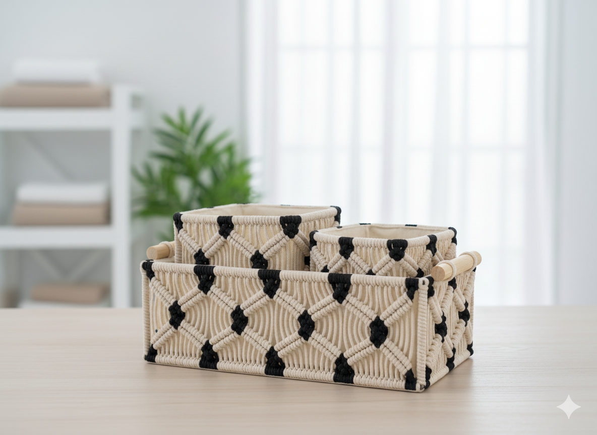 Organiser Basket Set of 3