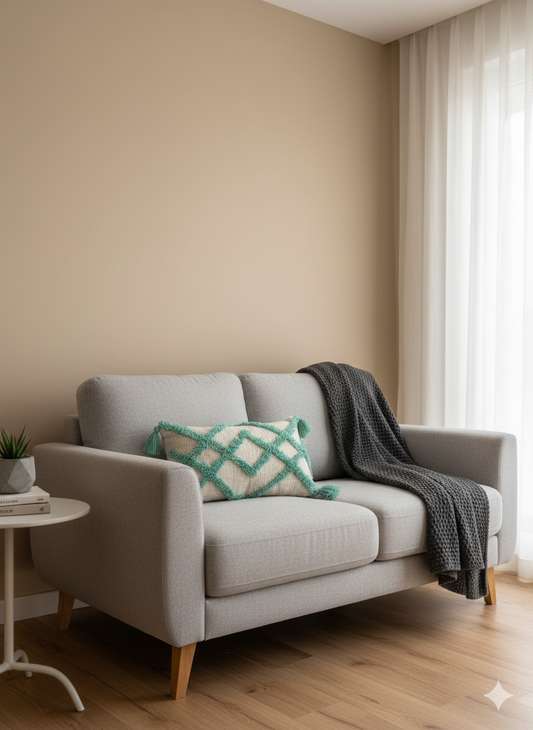 Blue Cross Cushion Cover