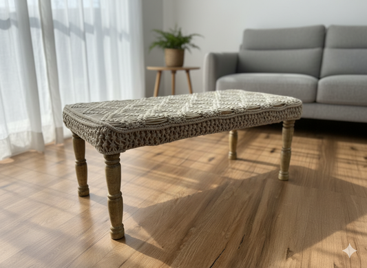 Macrame Bench 3 Feet