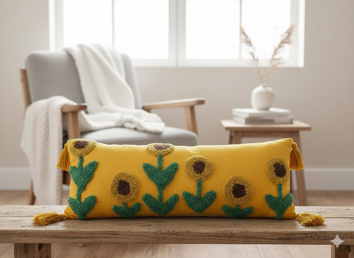 Mustard Sunflower Lumbar