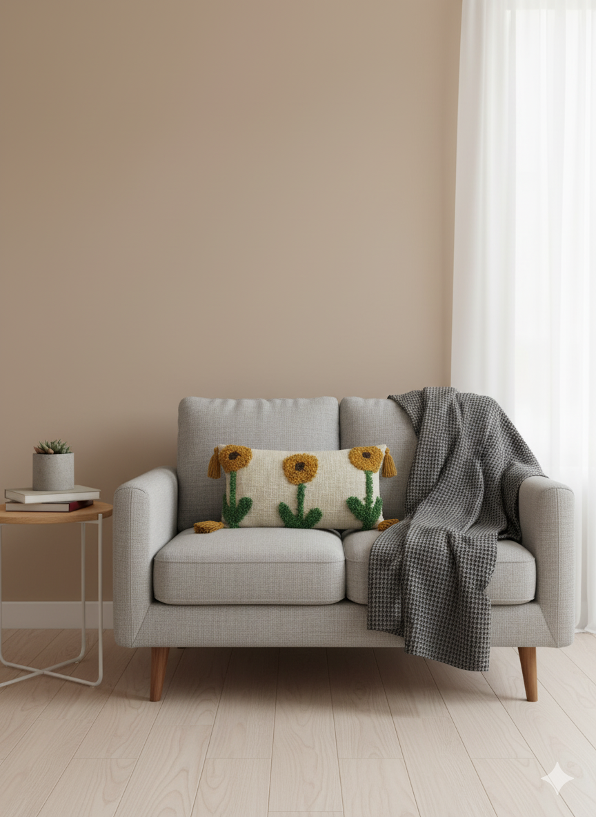 Sunflower Cushion Cover