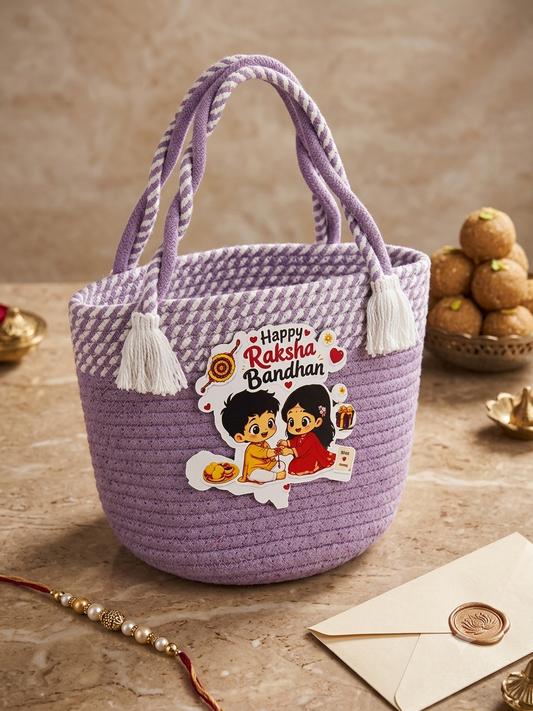 Rakshabandhan Basket Lavender
