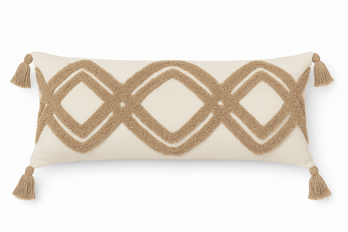Beige Zigzag