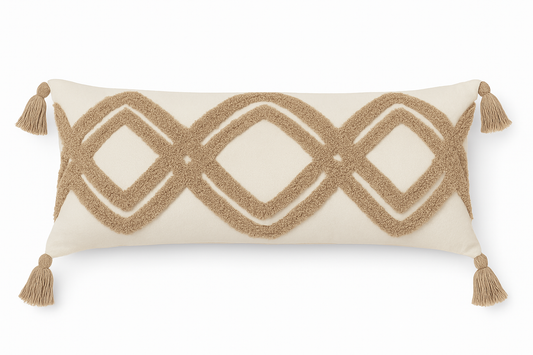 Beige Zigzag
